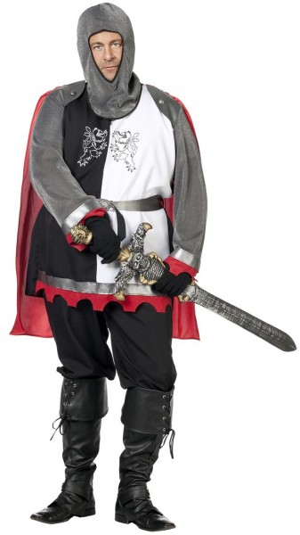Knight lion heart men's costume 3
