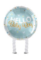 Voorvertoning: Baby Boy Beer Airwalker folieballon 43cm