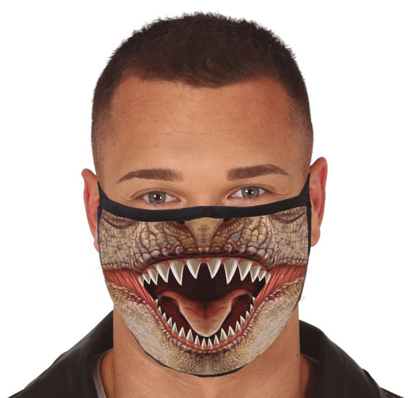 Reptile mouth and nose mask