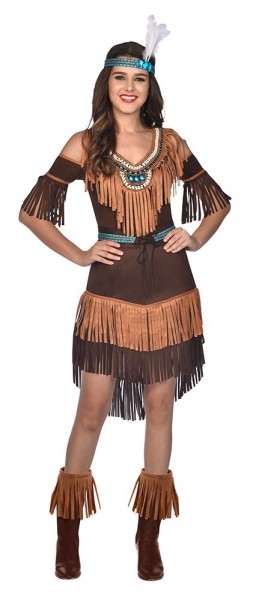 Native American Aponi Costume Ladies