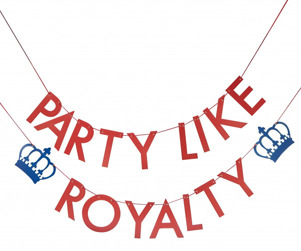 Party like Royalty Girlande 2m