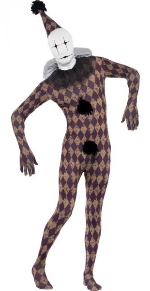 Costume effrayant de Karo Arlequin 4