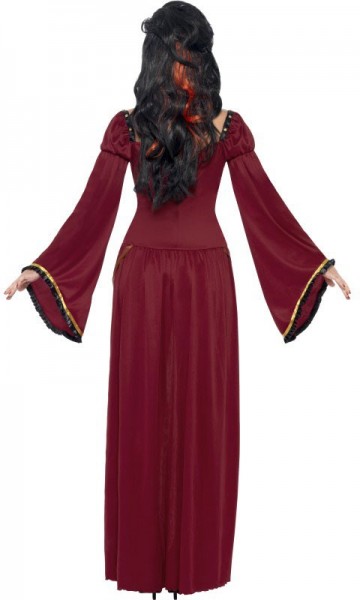 Dama gótica túnica medieval damas vampiro princesa 3