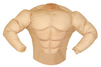 Widok: Wyściełana koszula mięśniowa dla mężczyzn