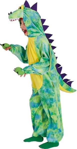 Disfraz de dinosaurio lindo para niño