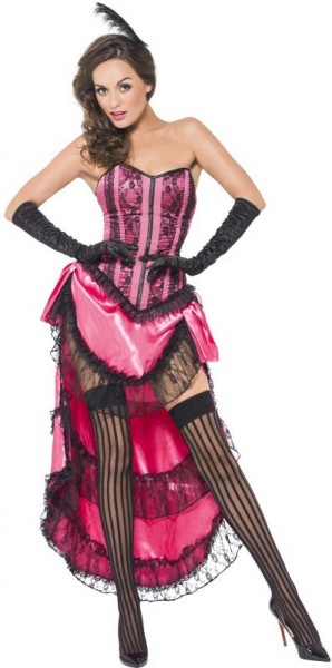 Seductive burlesque dancer Emilia ladies costume