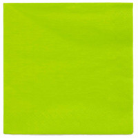 Oversigt: 20 Grøn Lime Øko servietter 33cm