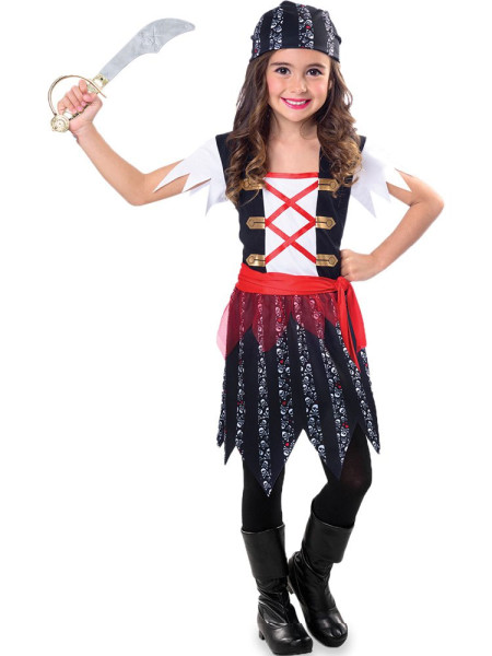 Lula pirat barn kostume