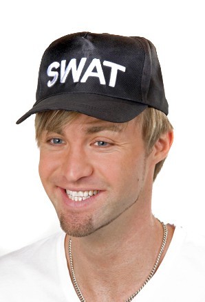 SWAT police visor cap