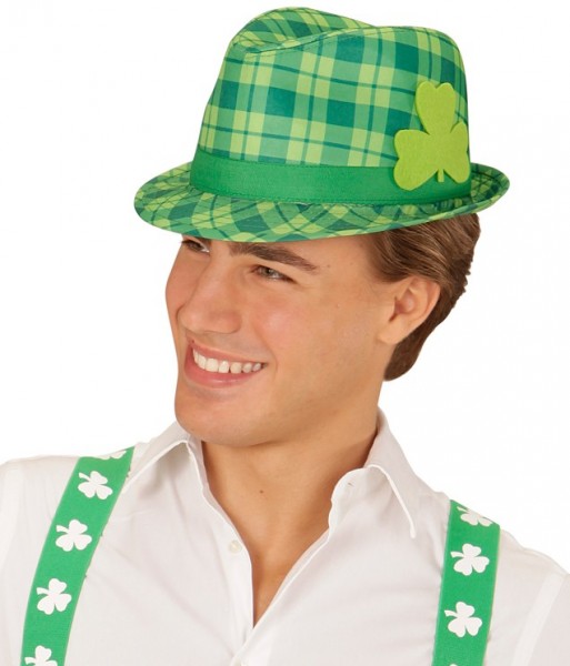Checkered St. Patricks Day hat