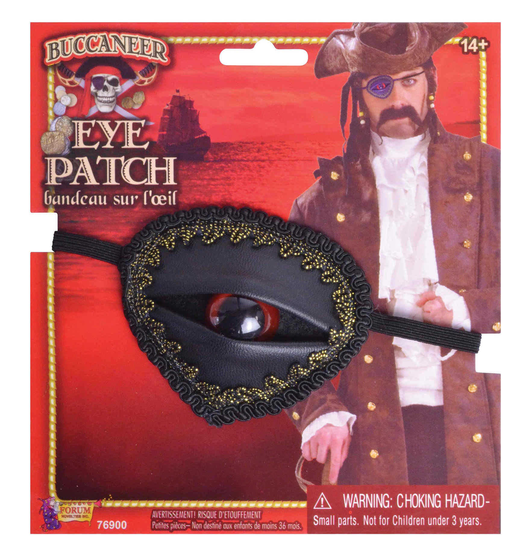 Sprinlot Chapeau Pirate et Cache Oeil, Accessoire Pirate Enfant, Pi
