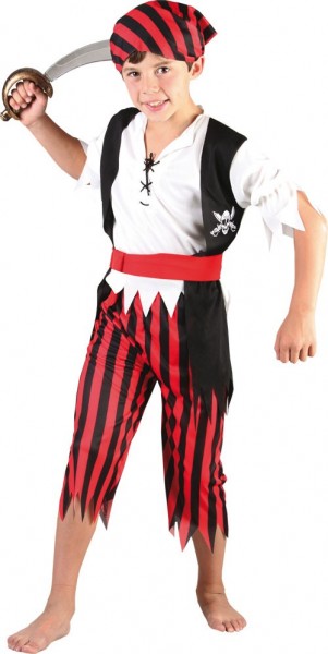 Daniel Pirate Boy Child kostuum