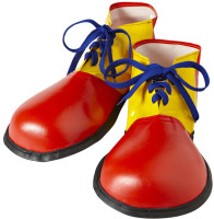 Bunte Buggie Clown Schuhe