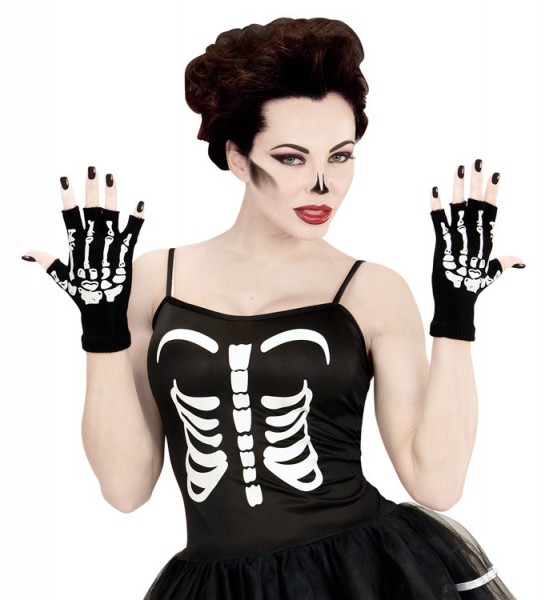 Skeleton Finger Gloves 2