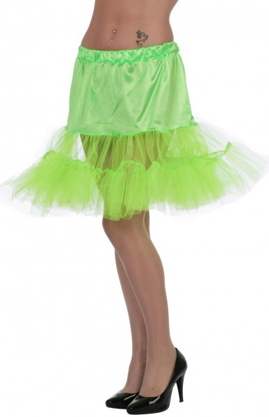 Green 50s petticoat