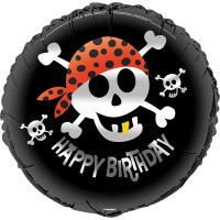 Vista previa: Globo de cumpleaños Capitán Barracuda piratas