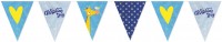 Christening Day pennant chain blue 4m
