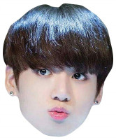 Jungkook BTS cardboard mask