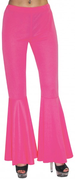 Hippie flared pants Eva women pink