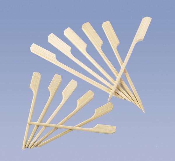 200 bambusowych szaszłyków z przekąskami 9 cm