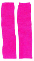 Vorschau: Beinstulpen für Damen neon-pink lang
