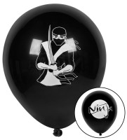Oversigt: 6 Ninja Power balloner 25 cm