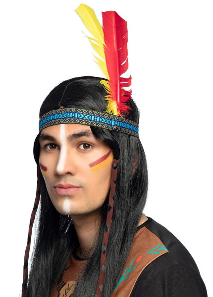 Indianer Stirnband Klassik 3