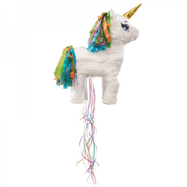 Dulce potro unicornio tren piñata 43x16x39cm 3