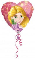 Heart balloon Princess Rapunzel
