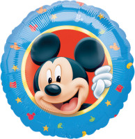 Round Mickey Mouse foil balloon 46cm