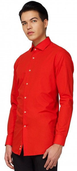 Rød OppoSuits shirt til mænd