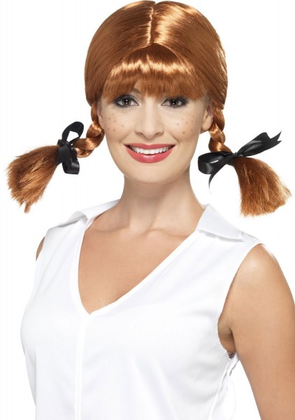 Kelly Braided Wig With Bows