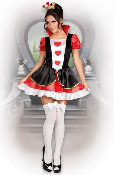 Queen of Hearts Elisa mini-jurk 2