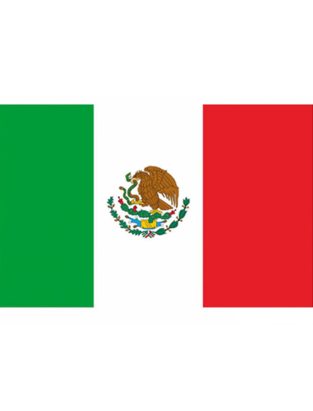 Bandiera Fan del Messico 90 x 150 cm