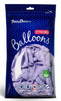 Preview: 10 party star balloons lavender 30cm