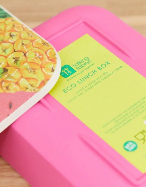 Lunch box ecologico con frutta 2