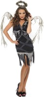 Preview: Halloween costume Gothic angel of death seductive