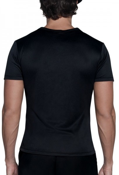 Schwarzes Anzug Shirt Franko 3