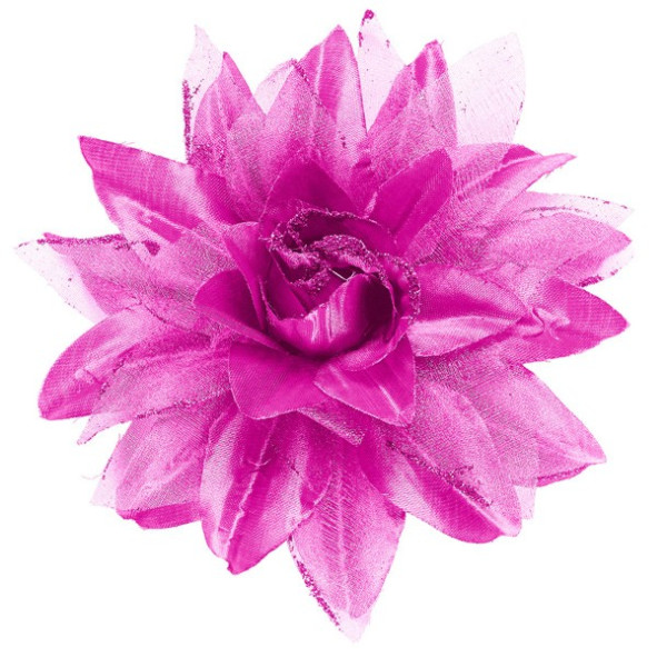 Spinka do włosów w różowy kwiat