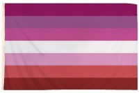 CSD Lesben Pride Fahne 1,52m x 91cm