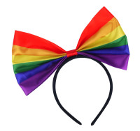 Fascia Pride arcobaleno con fiocco