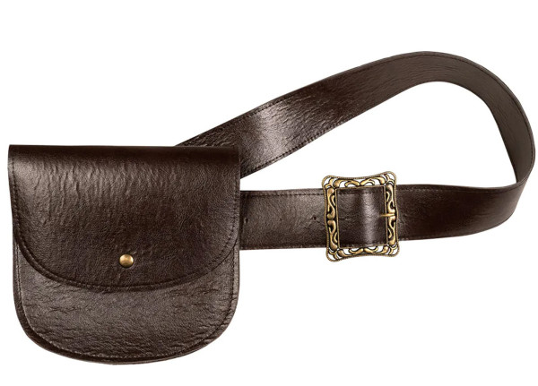 Pirate belt bag brown 18cm