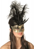 Preview: Venetian golden eyes mask