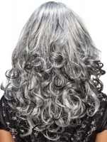 Preview: Silver Gothic Wig
