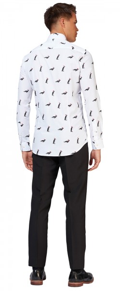 Camisa OppoSuits Christmas Penguins