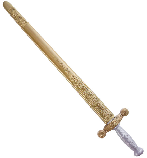 Silber-Goldenes Ritterschwert 75cm 2