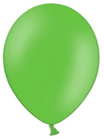 100 palloncini pastello verde chiaro 29cm