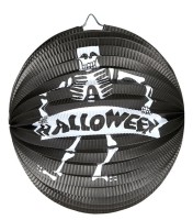 Vista previa: Linterna de esqueleto de Halloween