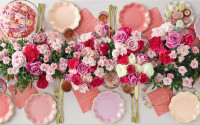 Preview: Rosy Birthday garland 3m
