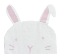20 Easter bunny floppy ear napkins